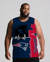 Sports Men's Big & Tall Sleeveless Shorts Two-piece